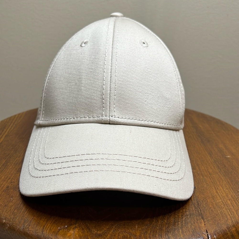 Cacuss ball cap in cream Adjustable 100% cotton